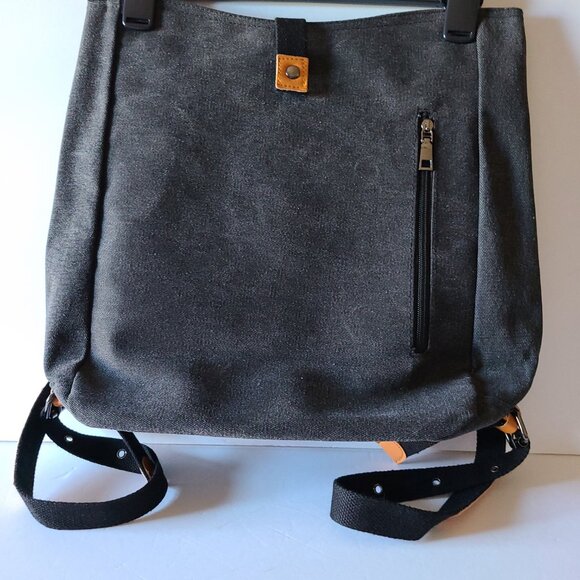FULARUISHI JAPANESE CANVAS KHAKI RUCKSACK-RUGGED CHARM MEETS EVERDAY ADVENTURE - Picture 12 of 14